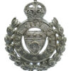 Leeds City Police Wreath Cap Badge - King's Crown