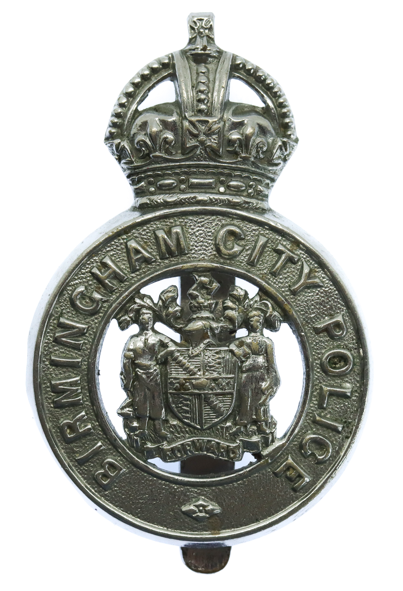 Birmingham City Police Cap Badge - King's Crown
