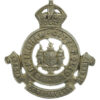 Birmingham City Police Special Constabulary Reserve White Metal Cap Badge - King's Crown