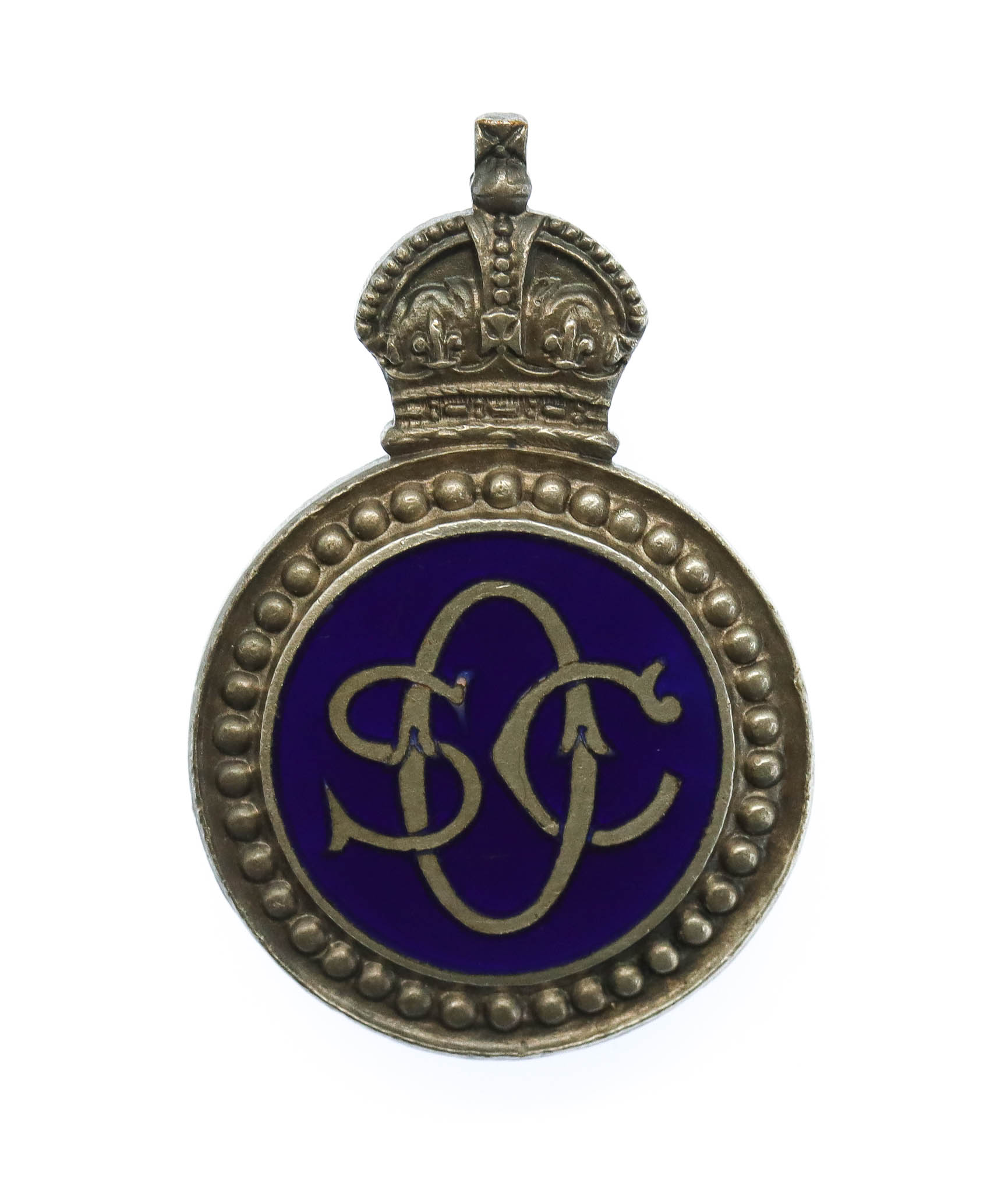 Oldham Special Constabulary Enamelled Lapel Badge - King's Crown