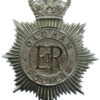 Oldham Borough Police Helmet Plate - Queen's Crown