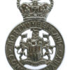Northumberland Constabulary Cap Badge - Queen's Crown