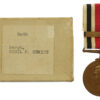 George VI Special Constabulary Medal (Clasp - Long Service, 1948) in Box - Sergt. Cyril F. Hewitt, Bath Special Constabulary