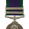 Campaign Service Medal (2 Clasps - Radfan, South Arabia) - Sgt. T. Cuerden, Royal Electrical & Mechanical Engineers