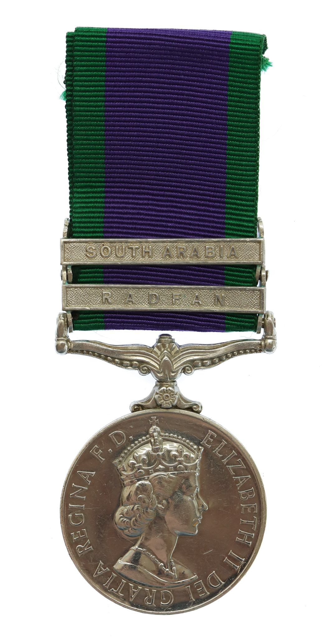 Campaign Service Medal (2 Clasps - Radfan, South Arabia) - Sgt. T. Cuerden, Royal Electrical & Mechanical Engineers