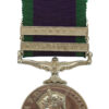 Campaign Service Medal (2 Clasps - Malay Peninsula, Borneo) - Cpl. W.N. Evans, Royal Electrical & Mechanical Engineers