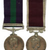 General Service Medal (Clasp - Near East) and Long Service & Good Conduct Medal Pair - Sgt. D. Galloway, Royal Electrical & Mechanical Engineers
