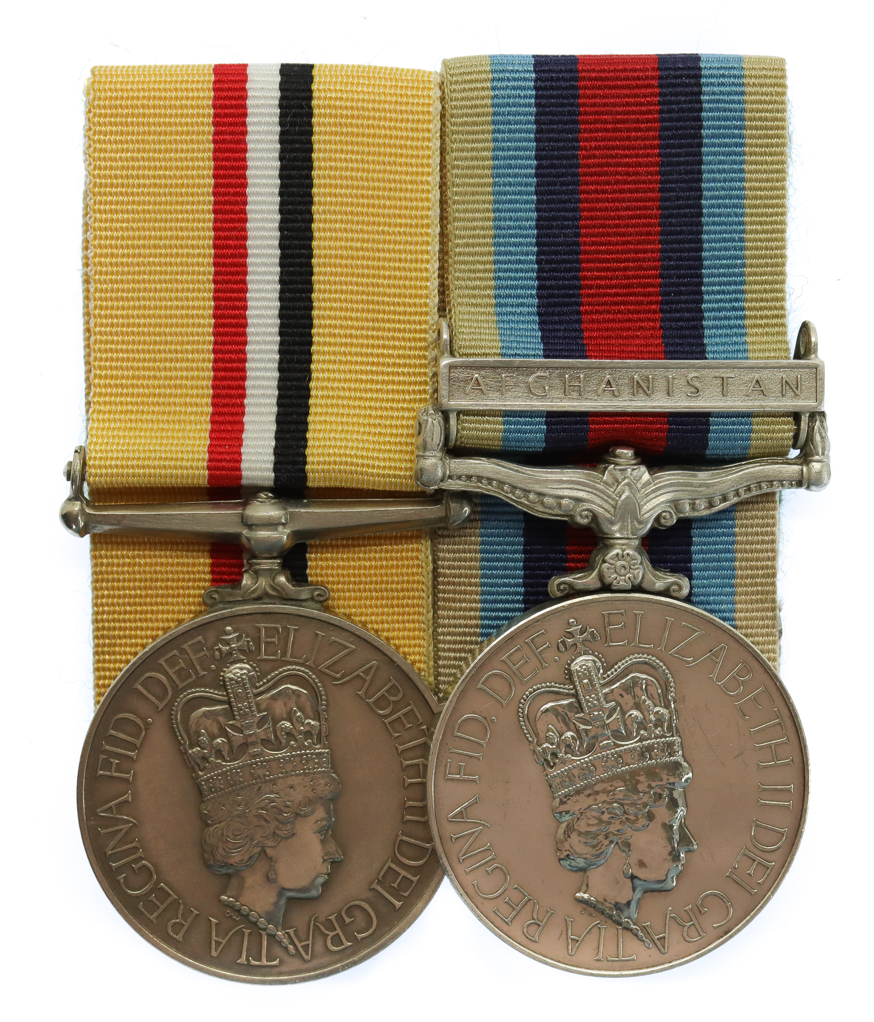 Iraq Medal and OSM Afghanistan Medal Pair - L.Cpl. C. Gibson, Royal Logistic Corps