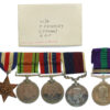 WW2, GSM (Arabian Peninsula) and RAF Long Service & Good Conduct Medal Group of Five - Warrant Officer F. Fearnley, Royal Air Force
