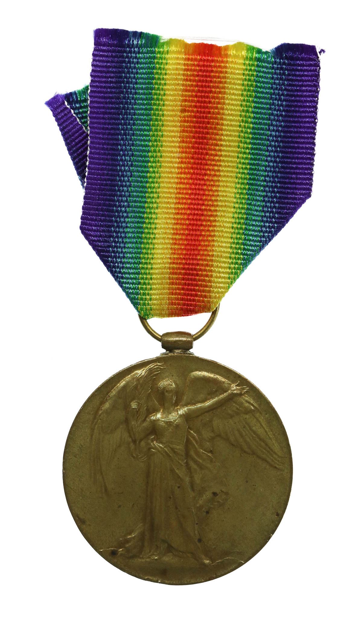 WW1 Victory Medal - Pte. A. Taylor, West Yorkshire Regiment - Wounded