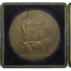 WW1 Memorial Plaque (Death Penny) - Lieut-Commander Stewart Chichester Magrath, H.M.S. Pekin, Royal Naval Reserve