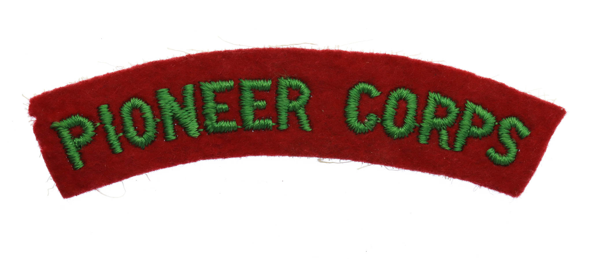Pioneer Corps (PIONEER CORPS) Cloth Shoulder Title
