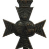 16th Bn. (Queen's Westminster & Civil Service Rifles) London Regiment Cap Badge - King's Crown