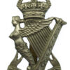 Royal Ulster Rifles (R.U.R.) Cap Badge - King's Crown
