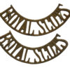 Pair of Royal Scots (ROYAL SCOTS) Shoulder Titles