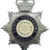 South Yorkshire Police Enamelled Helmet Plate - Queen's Crown