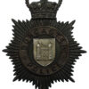 Doncaster Borough Police Night Helmet Plate - Queen's Crown