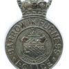 Barrow-in-Furness Borough Police Cap Badge - Queen's Crown