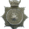 County Borough of Barrow-in-Furness Police Helmet Plate - Queen's Crown