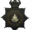 County Borough of Barrow-in-Furness Police Night Helmet Plate - King's Crown