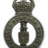 Barnsley Borough Police Cap Badge - King's Crown