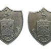 Pair of Burnley Borough Police Collar Badges