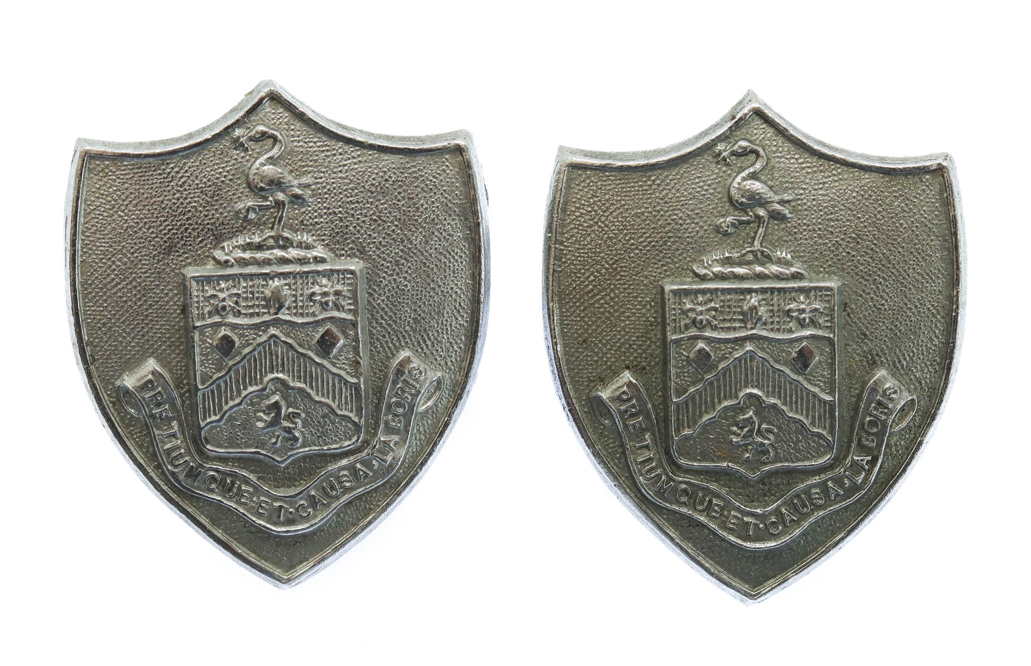 Pair of Burnley Borough Police Collar Badges