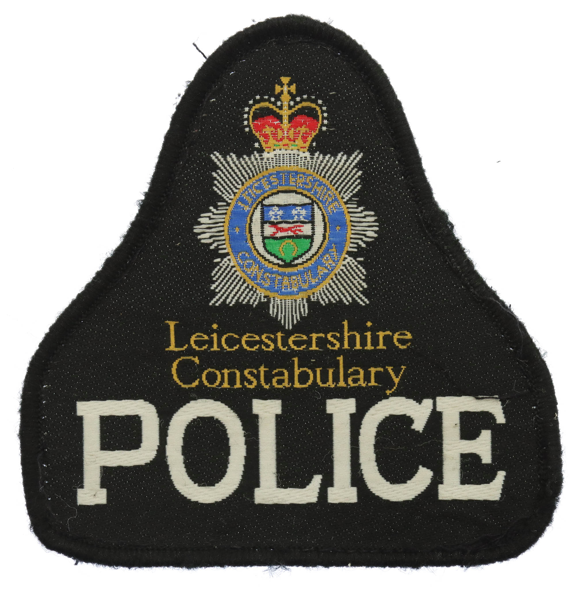 Leicestershire Constabulary Police Cloth Bell Patch Badge
