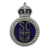 East Riding Special Constabulary Enamelled Lapel Badge - King's Crown