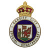 Cardiff City Special Constabulary Enamelled Lapel Badge - King's Crown