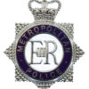 Metropolitan Police Senior Officer's Enamelled Cap Badge - Queen's Crown