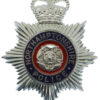 Northamptonshire Police Enamelled Helmet Plate - Queen's Crown