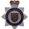 British Transport Police (B.T.P.) Enamelled Cap Badge - Queen's Crown