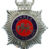 United Kingdom Atomic Energy Authority (U.K.A.E.A.) Constabulary Enamelled Helmet Plate - Queen's Crown