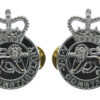 Pair of United Kingdom Atomic Energy Authority (U.K.A.E.A.) Constabulary Collar Badges