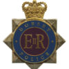 Dorset Police Enamelled Star Cap Badge - Queen's Crown