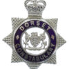 Dorset Constabulary Senior Officer's Enamelled Cap Badge - Queen's Crown