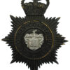 Isle of Ely Constabulary Night Helmet Plate - Queen's Crown