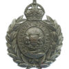 Salisbury City Police Wreath Cap Badge - King's Crown