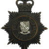 Oxfordshire Constabulary Night Helmet Plate - Queen's Crown