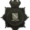 Oxfordshire Constabulary Night Helmet Plate - King's Crown