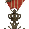 Belgium WW1 Croix de Guerre with 2 Palm Citations