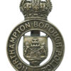 Northampton Borough Police Cap Badge - King's Crown