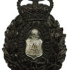 Sunderland Borough Police Night Helmet Plate - Queen's Crown