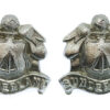 Pair of Sunderland Borough Police Chrome Collar Badges