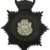 Cardiff City Police Night Helmet Plate - Queen's Crown