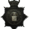 Ipswich Borough Police Night Helmet Plate - Queen's Crown