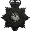 Buckinghamshire Constabulary Night Helmet Plate - Queen's Crown