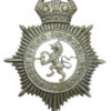 Macclesfield Borough Police Helmet Plate - King's Crown