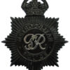 George VI Metropolitan Police Night Helmet Plate